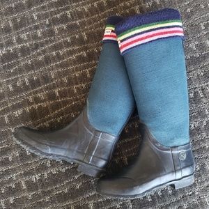 Hunter Lady N Tall Boots with Sock Liners